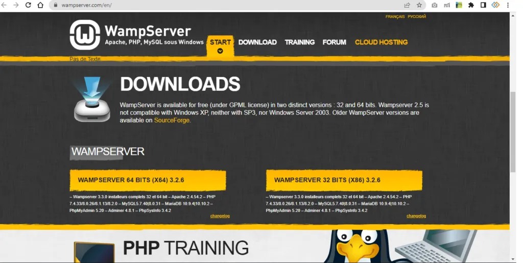 WampServerDownload